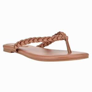 Nine West Wantit Flat Teenslippers LichtBruin Nederland | ZLF-829701